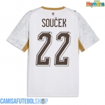 Camisa de time de futebol República Checa Tomas Soucek #22 Replicas 2º Equipamento Mundo 2026 Manga Curta